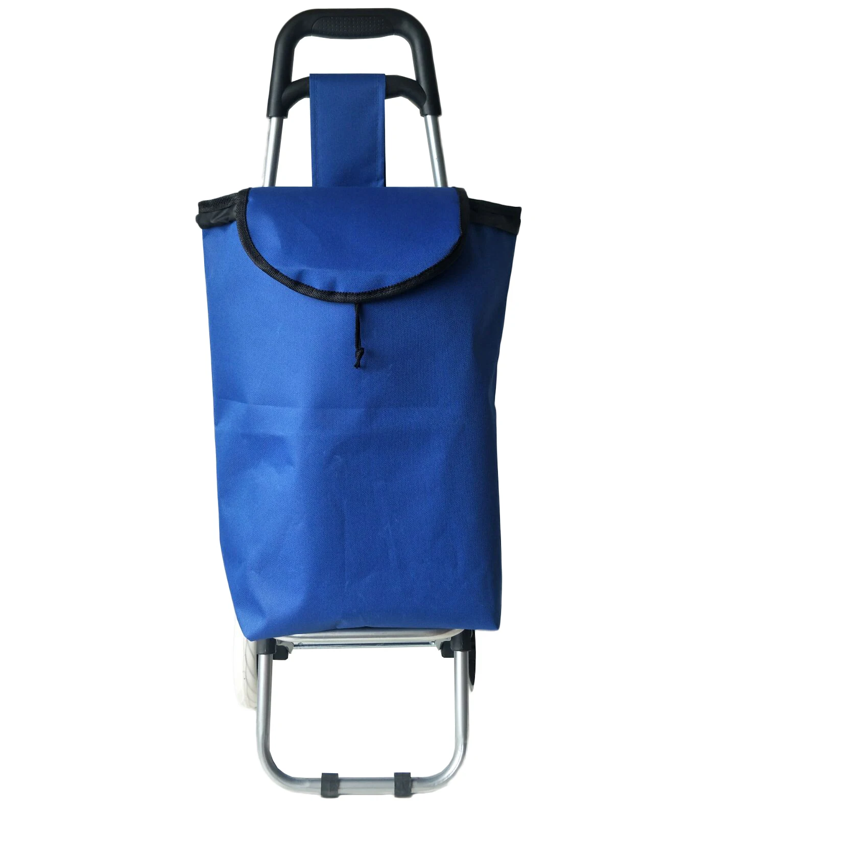 Promotional gift metal folding shopping trolley cart
