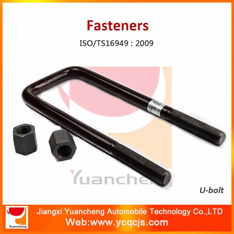 
Truck Suspension Kit Accessories Auto Spare Part 45# steel fastener truck u bolts 