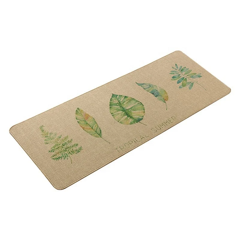 High Quality absorbent non-slip Kitchen floor mat rubber carpet home door mat