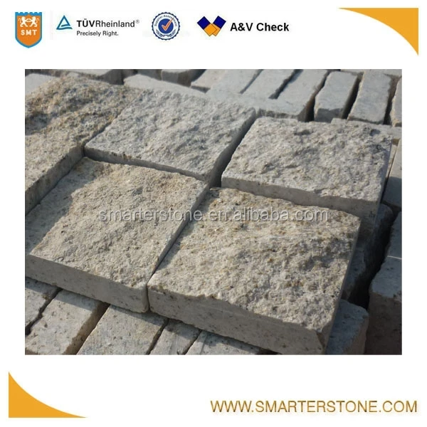 Рекламный китайский брусчатый камень, гранитный брусчатый камень