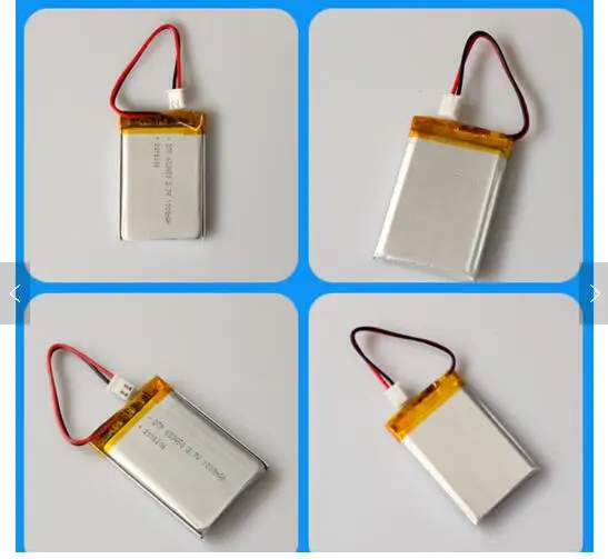 Customized rechargeable lithium polymer battery 3.7v 1200mah battery 603450