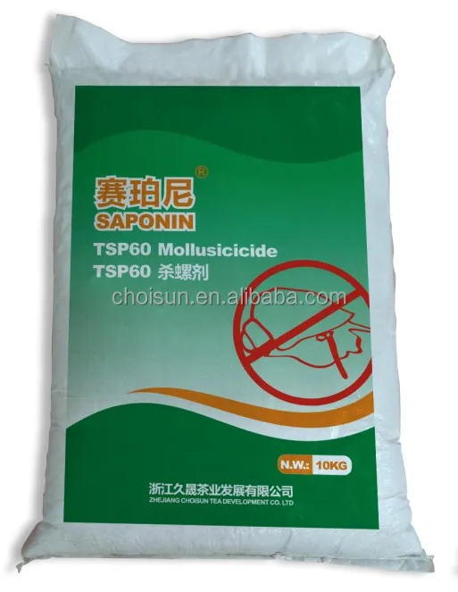 Factory Direct Sales Reliability 60% Tea Saponin, Killing snails, slugs, wireworms