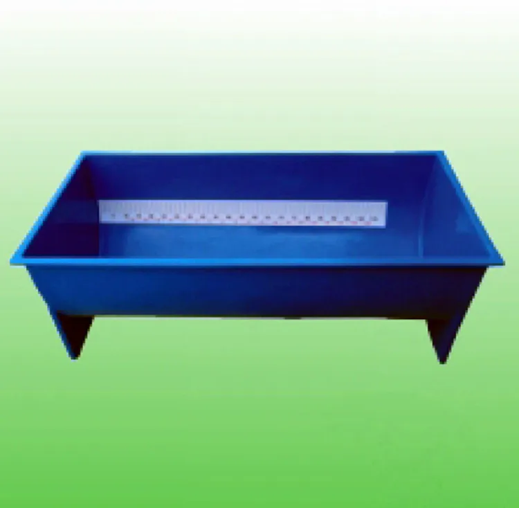 High quality aquarium fiberglass koi fish measurement tank