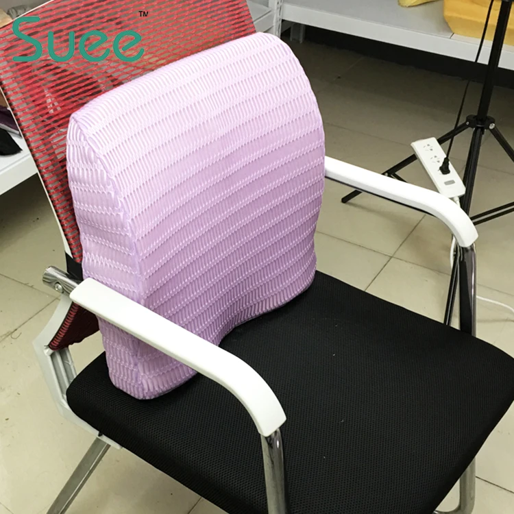 
Office Chair Back Support Relax Lumbar Cushion Memory Foam Seat Cushion 