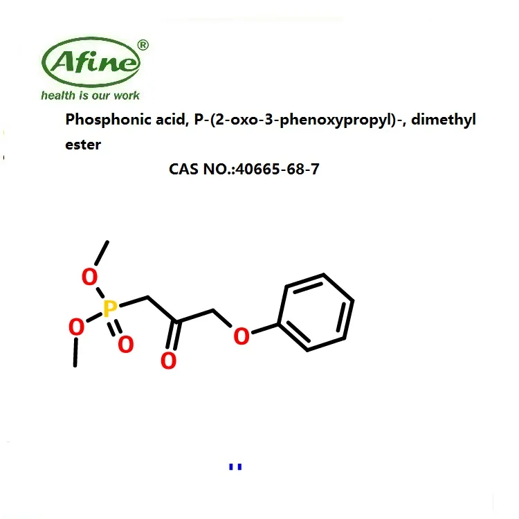 
Pharmaceutical Intermediate of Tafluprost Phosphonic acid, P-(2-oxo-3-phenoxypropyl)-, dimethyl ester CAS 40665-68-7 