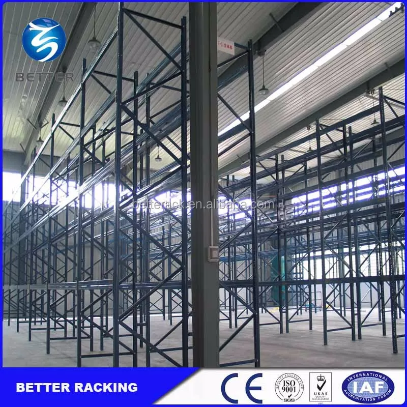  Оцинкованная сверхпрочная металлическая стойка для хранения поддонов