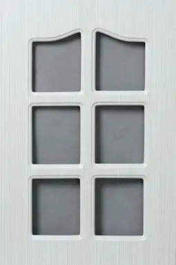 
PVC Coated MDF Glass Cabinet Door 