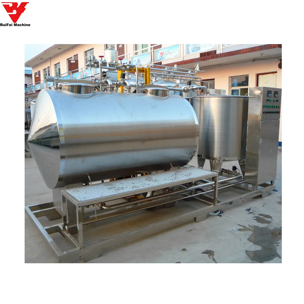 Milk Juice And Beverage Production Line Cip Cleaning System