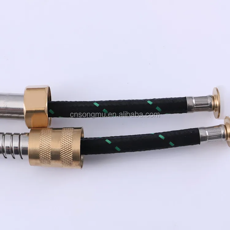 
stainless steel Shower hose extensible bathroom sanitary garden use shower tube 