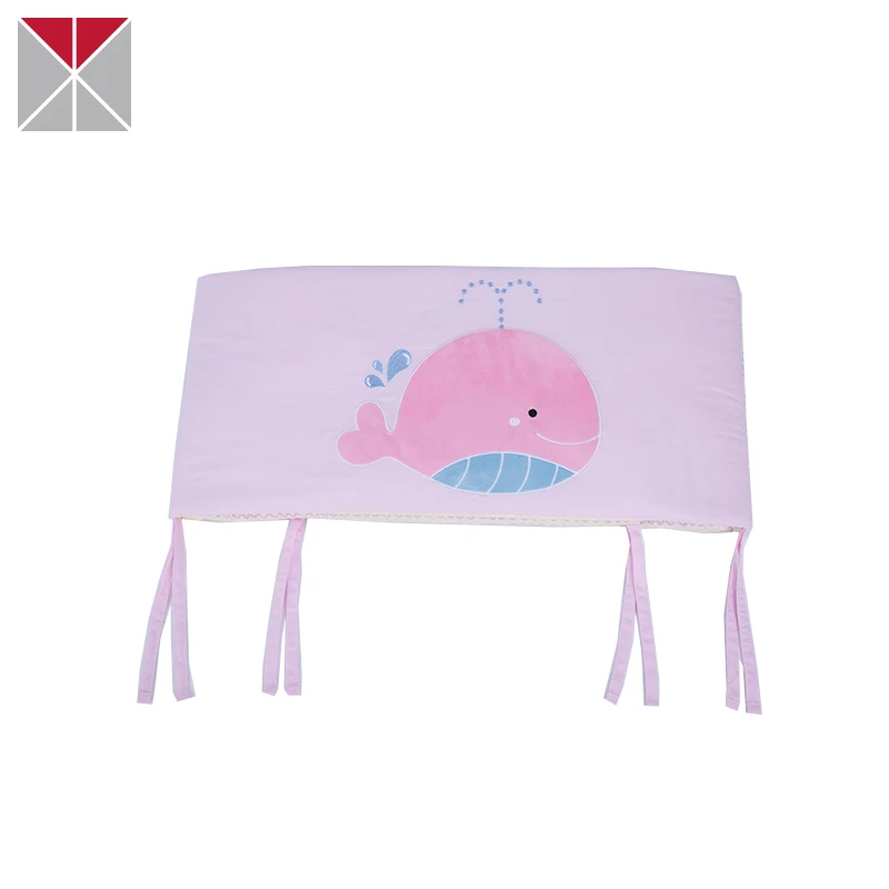 Дельфина печатных детская кровать бампер гибкий