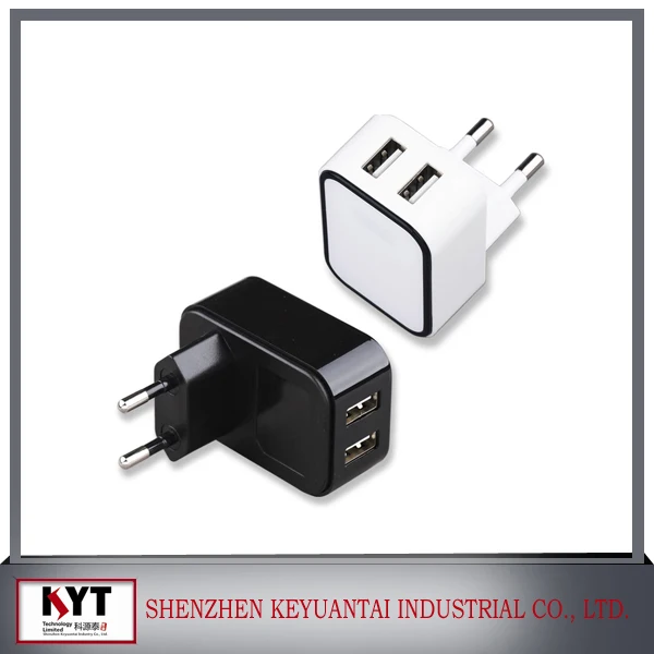 2016 Новейшие saa одобрили 5V3. 1A 2 Порта USB Зарядное Устройство Для Samsung/Iphone