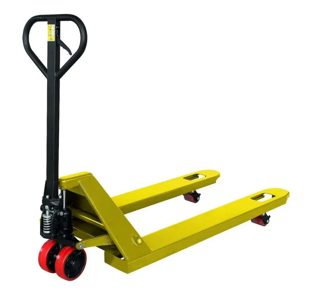 2 ton standard manual jack hydraulic hand operated pallet truck trolley