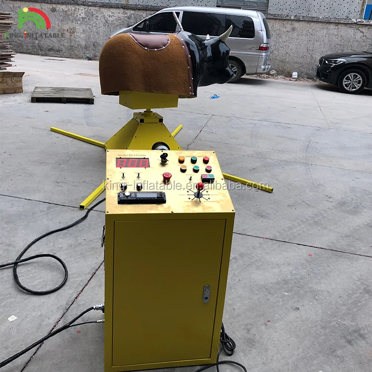 Inflatable mechanical bull toys Inflatable Kids Riding Toys