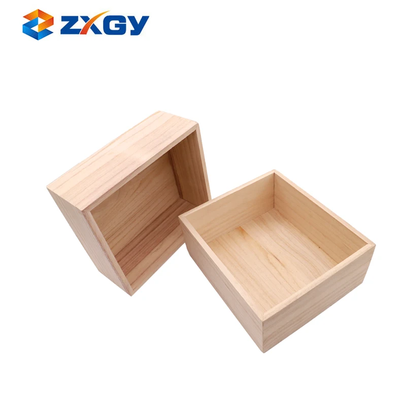 Luxury Design Handmade Natural Storage Wooden Gift Box