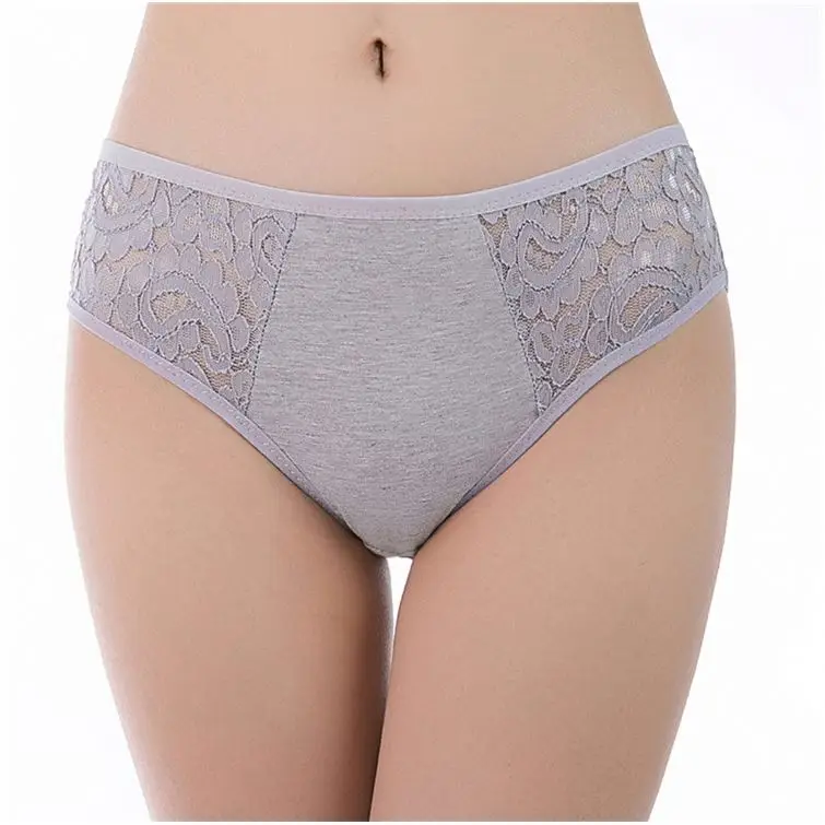 
Factory new product fine quality soft cotton crotchwomen middle waist underwear 