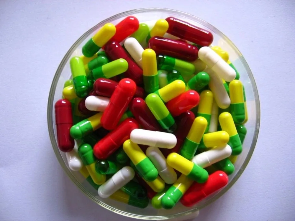 
Different colors vegetarian empty capsule hard vegetarian capsule shell 