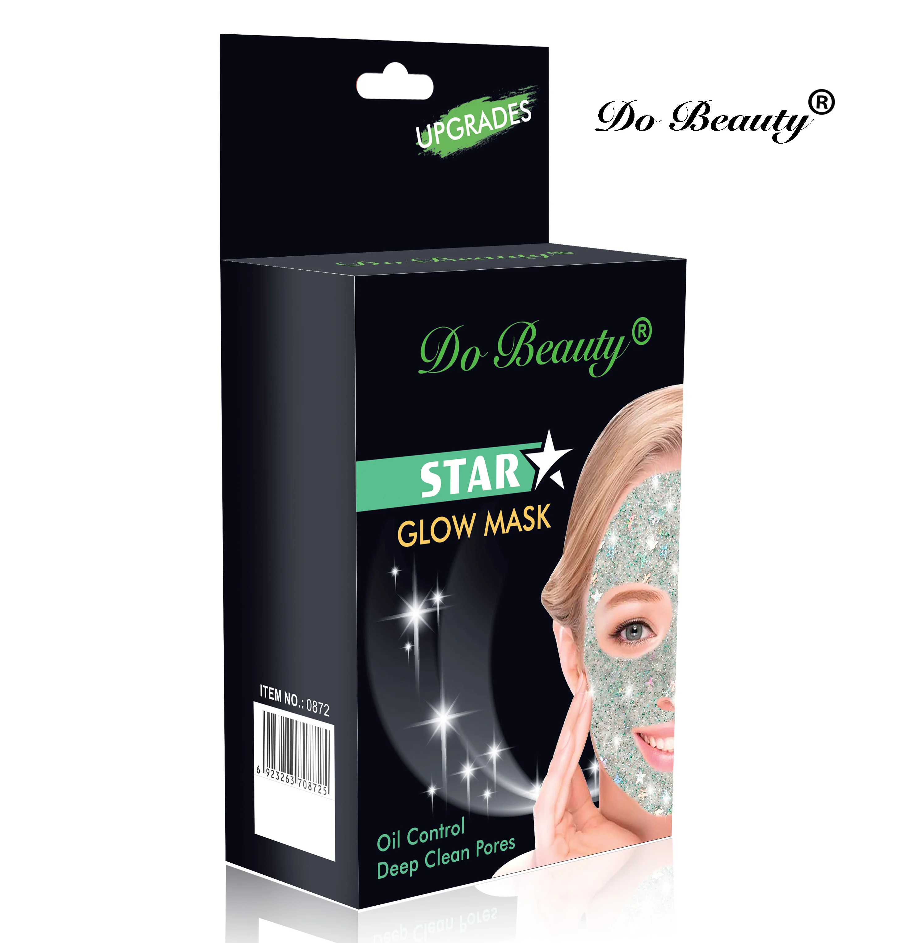 Wholesale Hot Popular Product Star Glow Oil Control Deep Clean Pores Silky Peel Off Facial Mask  Mud For Skin Care