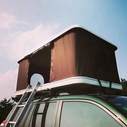 wholesale outdoor camping hiking luxury safari hard shell traveler auto car roof top tent for sale