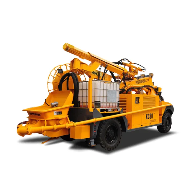 New VOSTOSUN 9-25m3/h concrete Shotcrete Robot KC3017 price