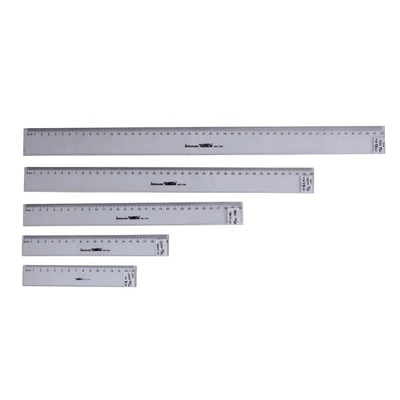 Promotion different size plastic straight ruler