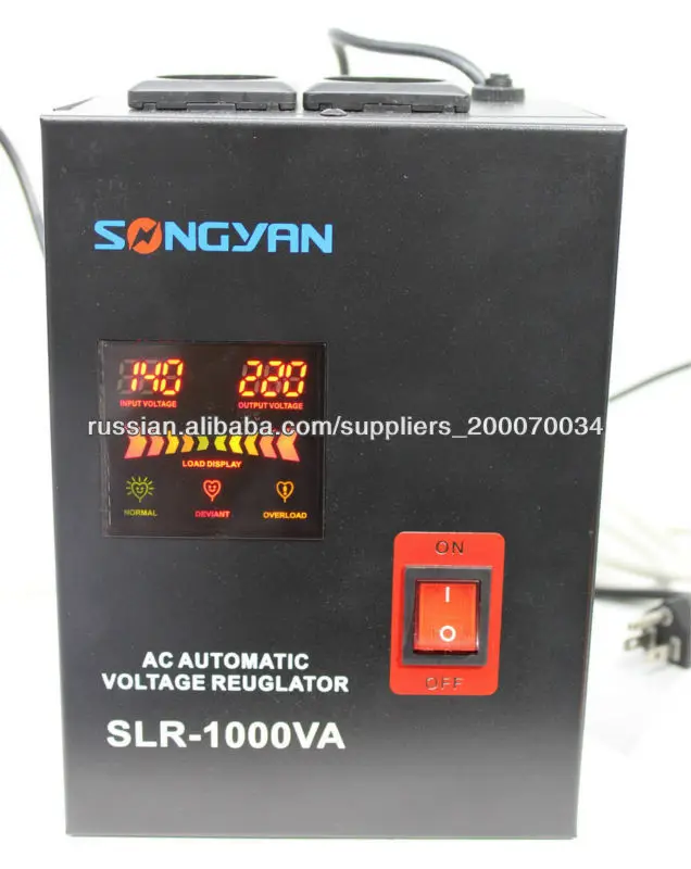 SLR-1000v AC однофазный релейный настенный стабилизатор напряжения