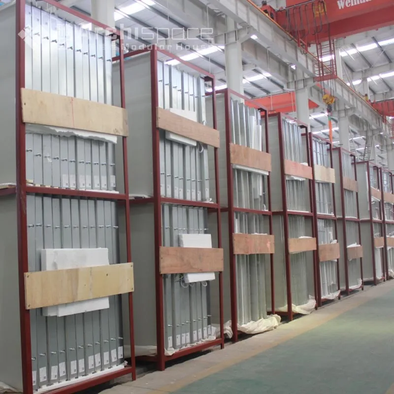 
Military camp with luxury modern prefabricated house 