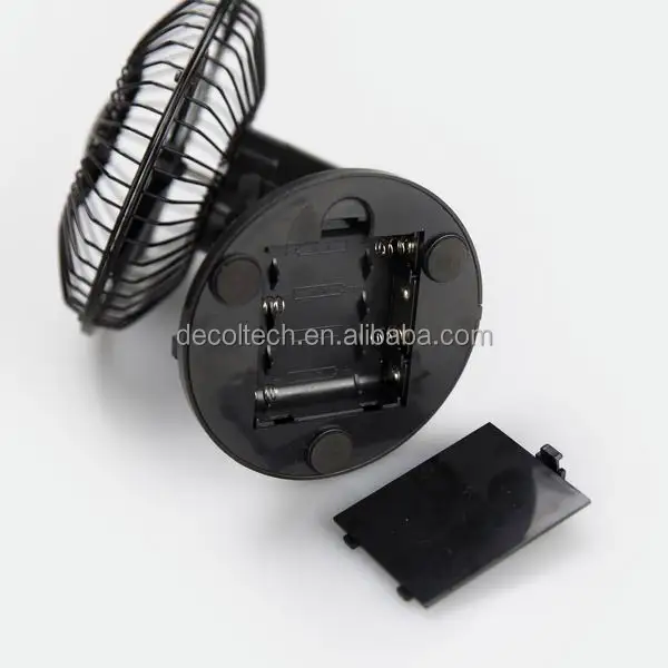 DF501 5 inch metal oscillating USB/BO desk fan