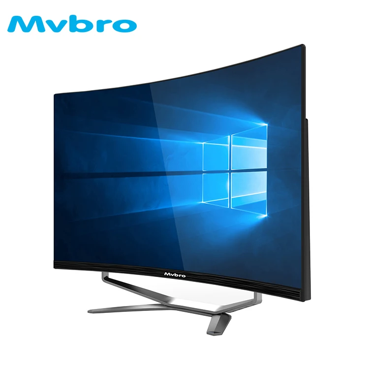 
 Игровой ПК с изогнутым экраном диагональю 27 дюймов и разрешением 1800R, система barebone с независимой графической картой, поддержка процессора Intel Core, лучший игровой ПК  