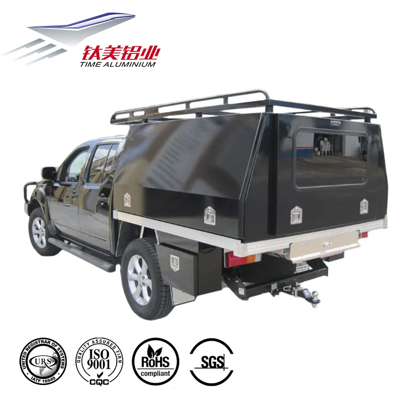 
TIME anti-corrosion Silverado HiLux ute tray body aluminum dropsid truck bodi with cnc aluminium machining 