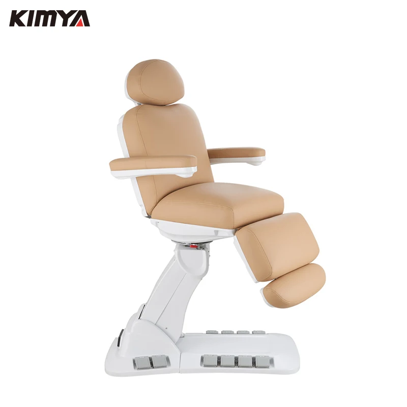 Germany Japan commercial sex heavy duty adjustable height metal frame power lift 3 section spa electric massage table