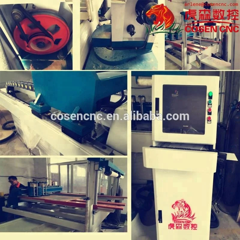 Cad cam wood lathe machine with COSEN CNC own patented control system
