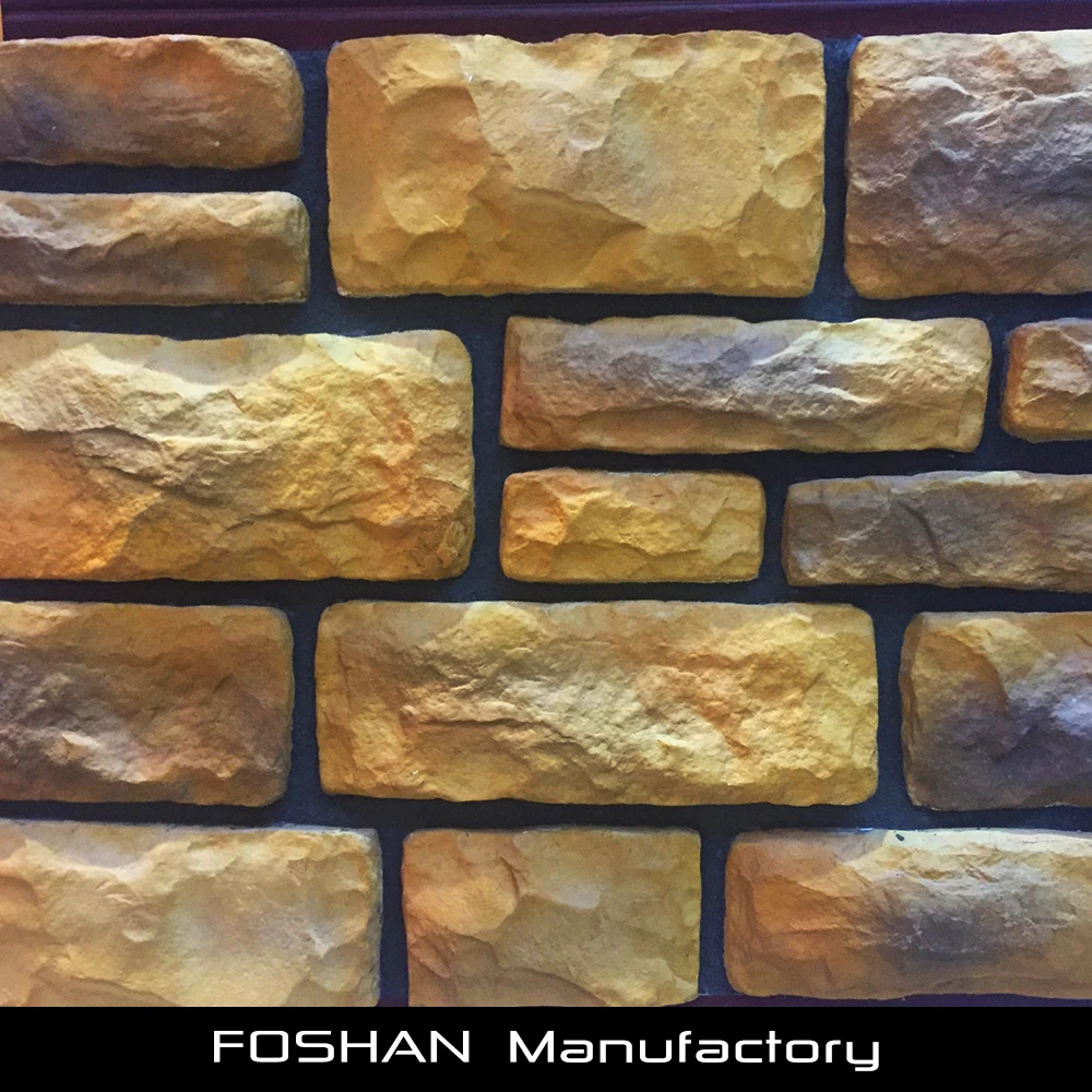 Faux Stone Articial Cultural Veneer Stone Wall for Garden Decor