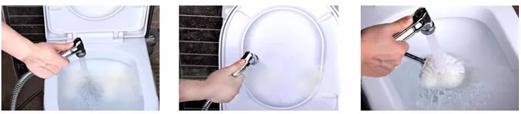 Высококачественный смеситель высокого давления для унитаза, пистолет-распылитель для женщин, набор для мытья биде