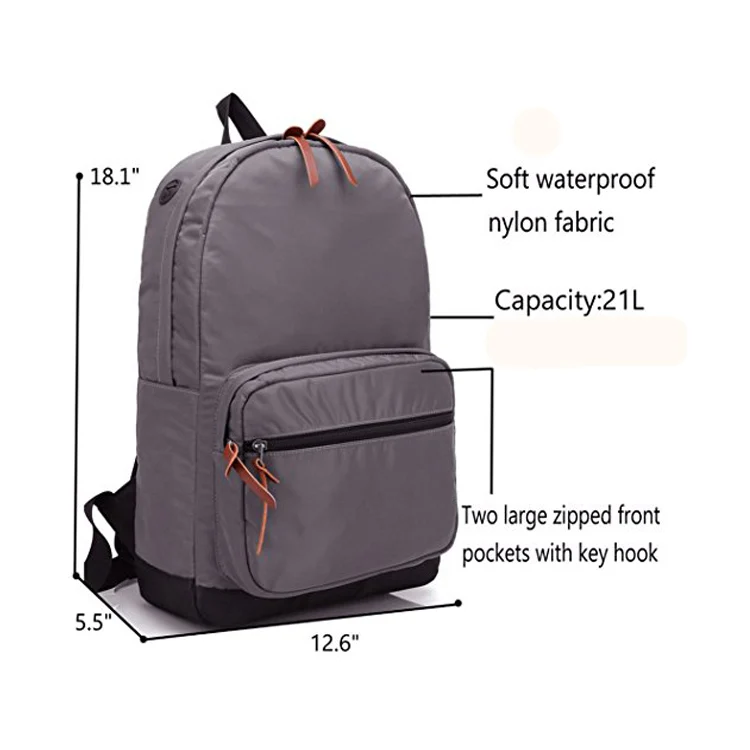 School Backpack Water-Resistant Classic Backpack Laptop Casual Daypack for Teenagers Bookbag