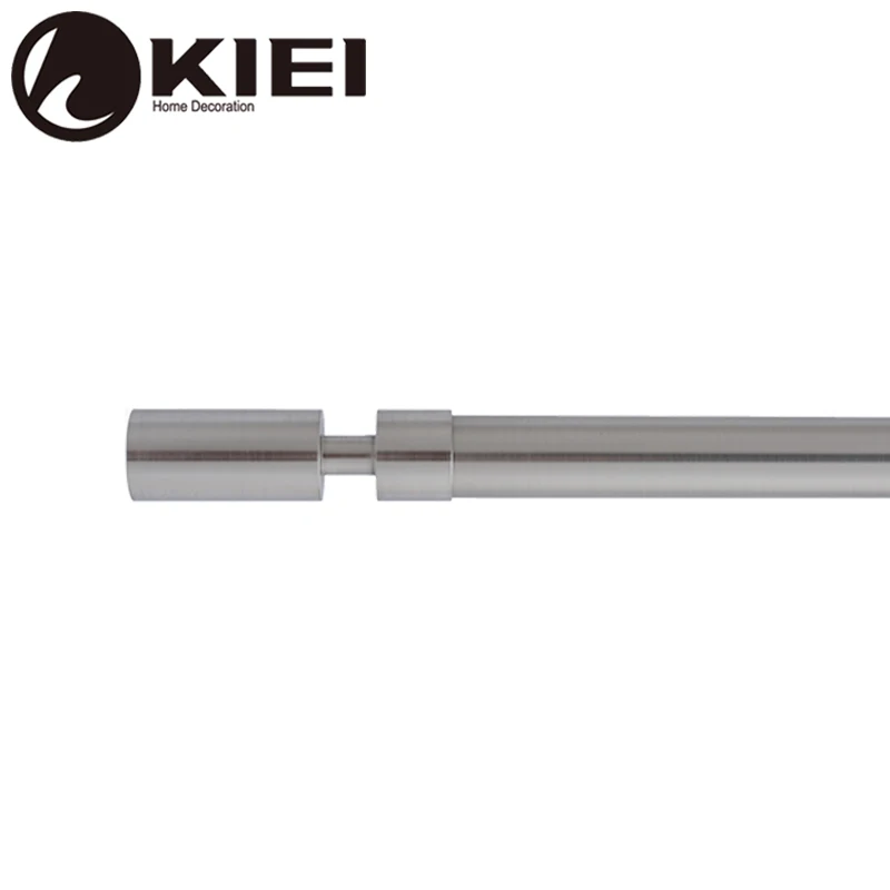 circular extendable curtain rod chrome end caps for china of made curtain rods