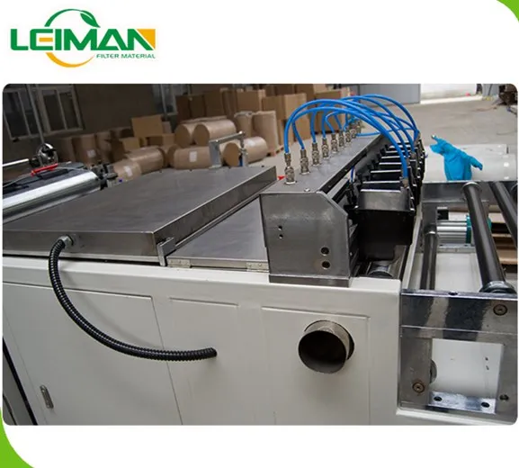 2018 China supply Rotary Paper Automatic Pleating Production Line for car filter