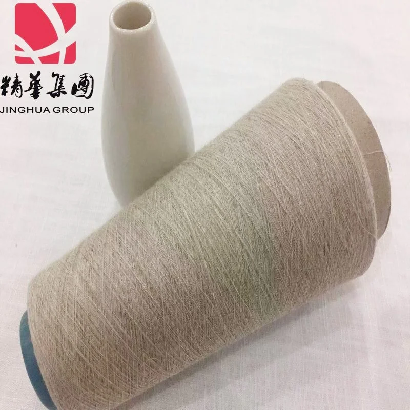 30NE/1  Linen cotton 55/45 Full combed blended yarn for weaving and knitting