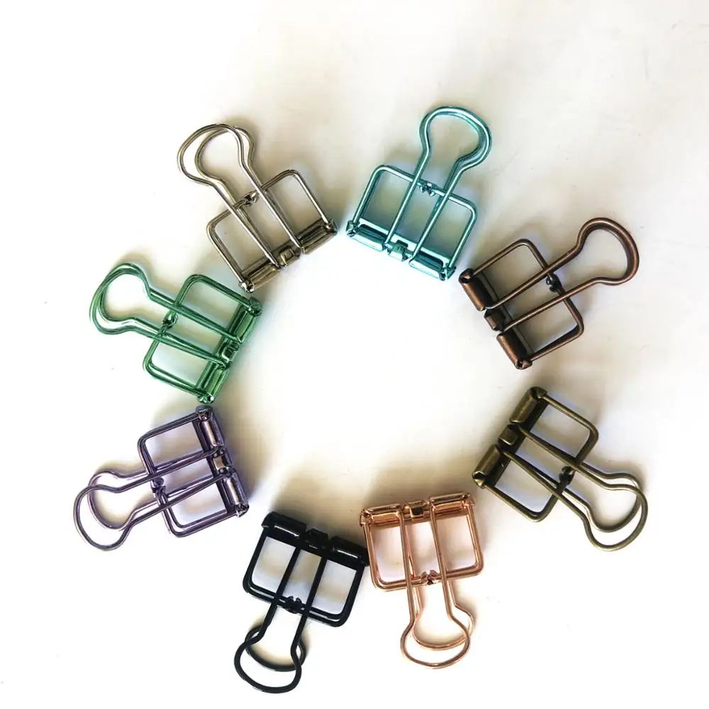 Mini Size Paper Clip Metal Binder Clip Stationery for Office School