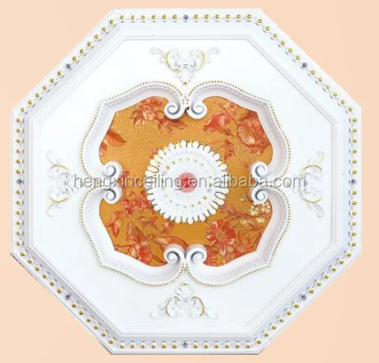 
European palace style PS ceilings living room decoration 