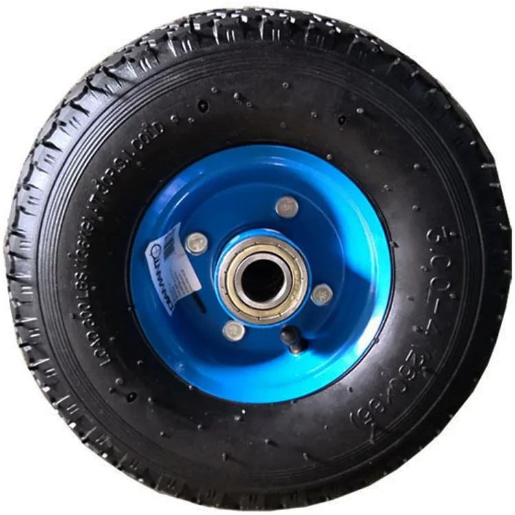 High Quality 10 inch 3.00-4 260x85 Pneumatic Wheel for Wheelbarrow