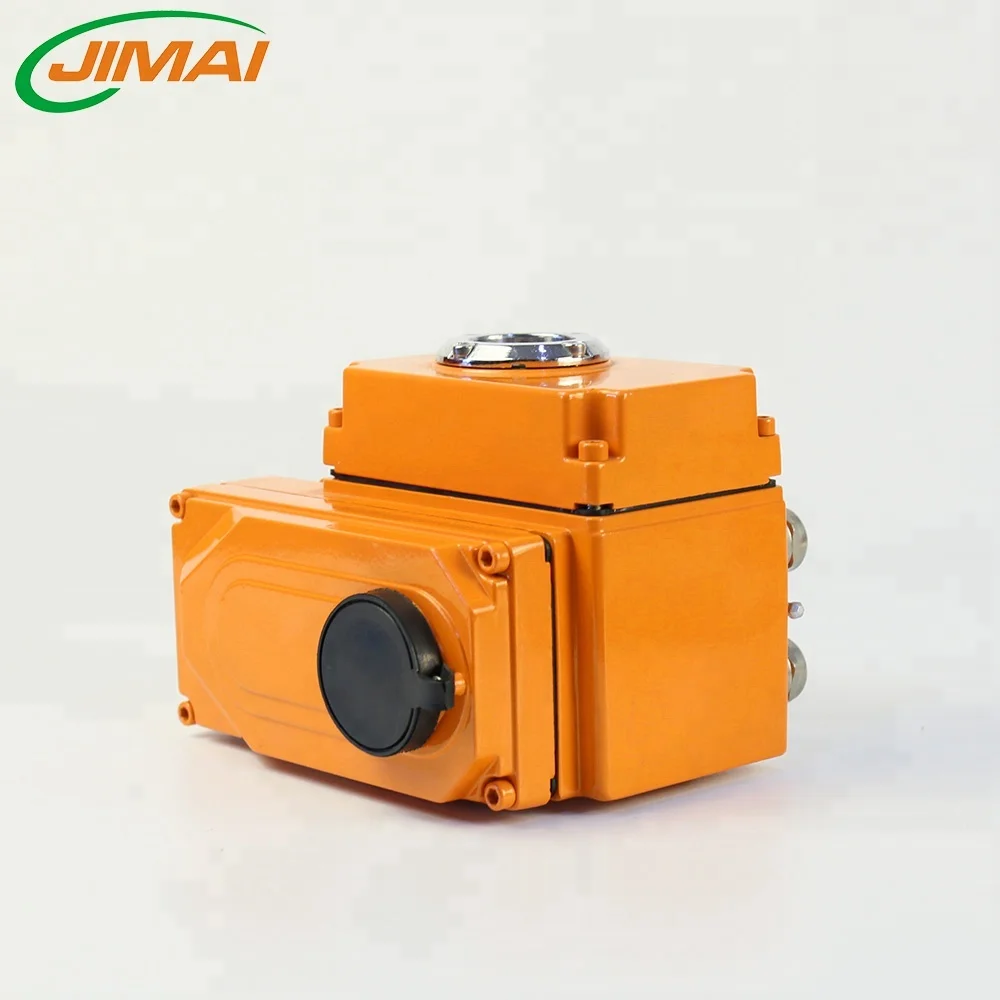 Fine appearance factory directly 220VAC 380VAC 24VDC quarter turn electric valve actuator