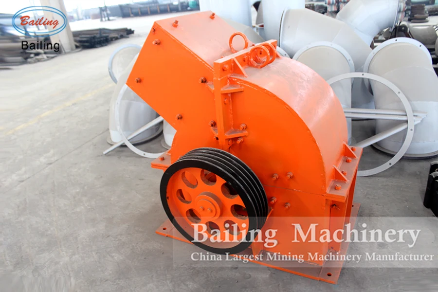 Bailing brand hammer crusher for glass