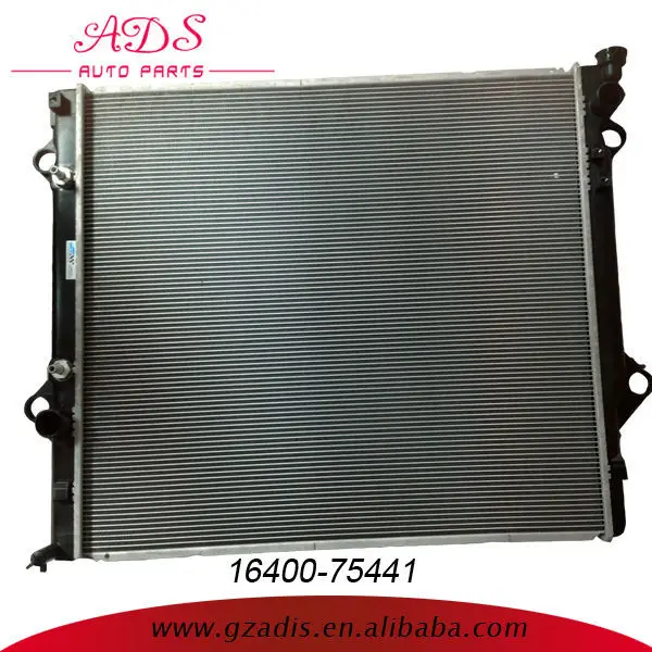 автозапчасти радиатор для toyota крейсера земли прадо цвет: 16400-75441