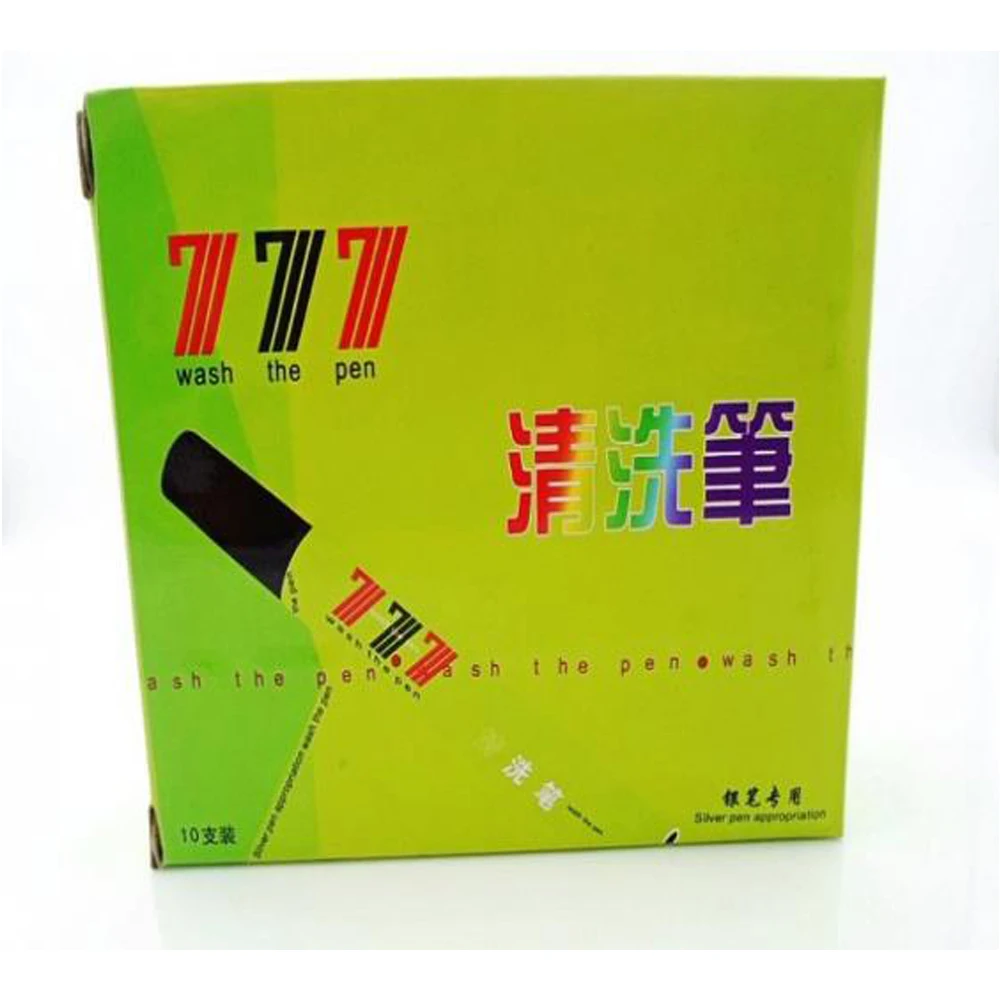 777 Auto Vanishing pen Cleaning pen to wash the silver refill pen line