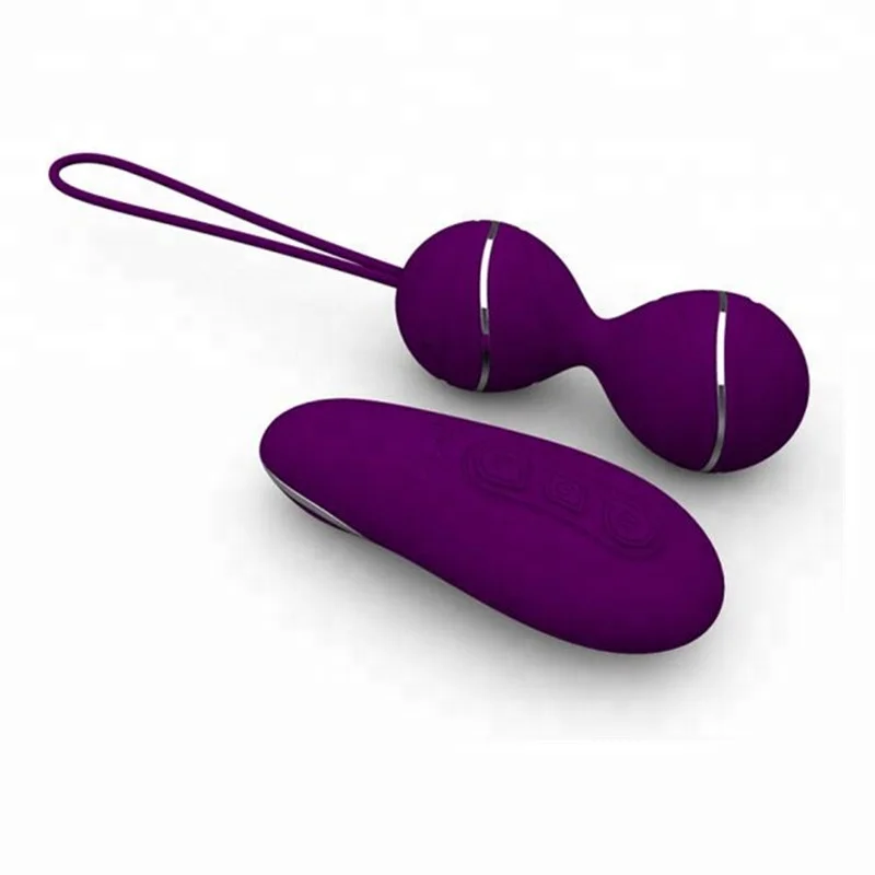 
Remote Vibrator Kegel Ball Wireless Vibrating Kegel Exerciser Ball Smart Erotic Products for Women Sex Toy Female Sex Toys <50db 