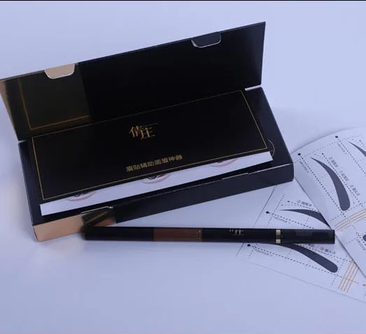 
QZ Special label eyebrow mark waterproof and high quality liquid eyebrow pen 