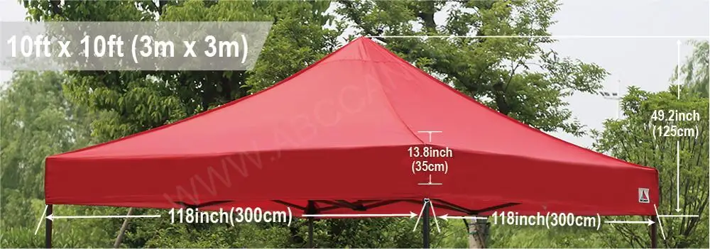 ABCCANOPY Instant Folding Tent Portable Folding Car Garage Tent Top Full Color