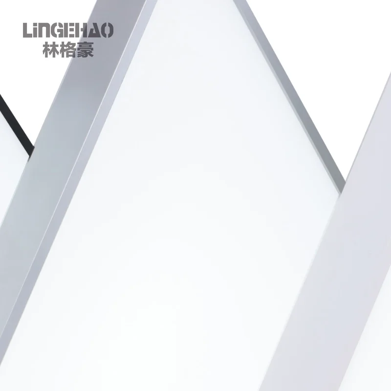 Free combination right triangle 300*300*424mm 18W led Linear Pendant Light