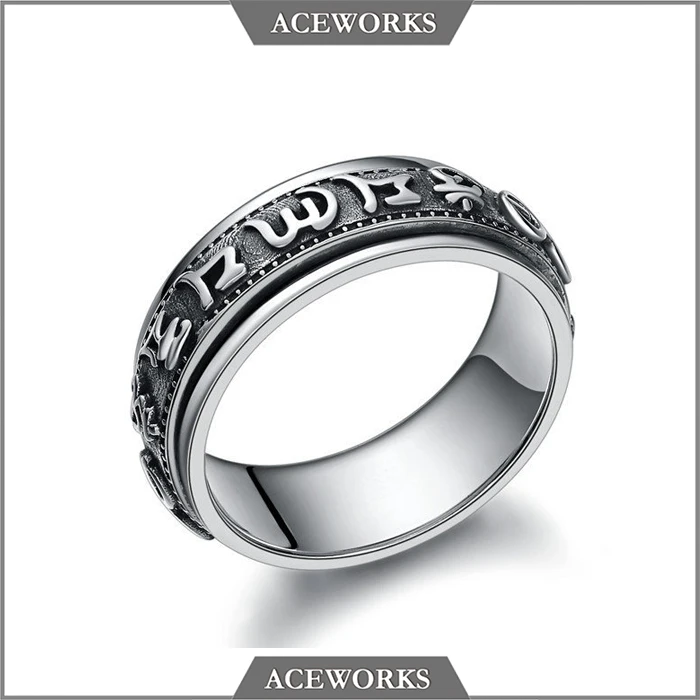Top Sale 925 silver mens band rings 925 silver ring cheap sterling silver 925 jewelry