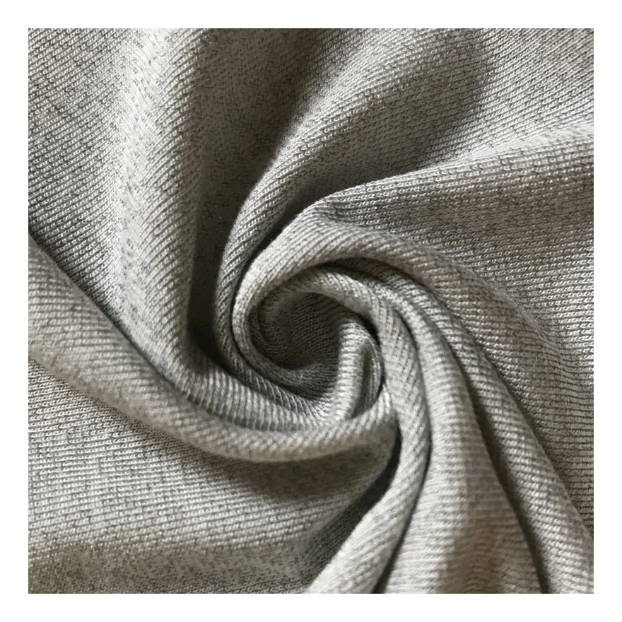 Трикотажная Бамбуковая ткань, антибактериальная Серебристая ткань